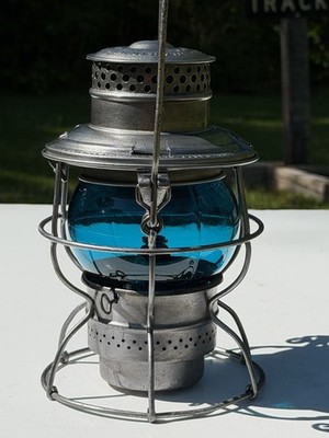 ロエン　Roen コレクションライン　スカルサンダー　タンクトップ　48 L Soo Line (MStP&SSM) Adlake 200 Kero Railroad Lantern Signal Green