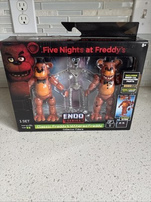 Five Nights At Freddys Jazwares CLASSIC & WITHERED FREDDY ENDO SERIES BOX DAMAGE