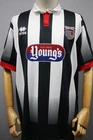 FC GRIMSBY TOWN Home 2016-17 Football Used Jersey Adult Shirt Size 2XL