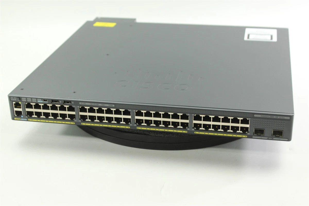 WS-C2960+48PST-S Switch Cisco Catalyst 2960 Plus | Network devices