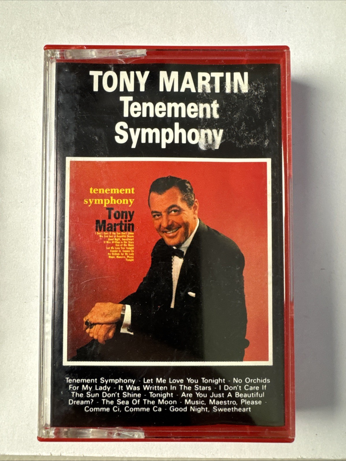 TONY MARTIN - TENEMENT SYMPHONY - Cassette Album