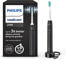 Image of Philips Sonicare 3100 Series Sonic Electric Toothbrush - Black (HX3671/14)