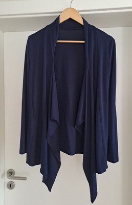 Cardigan -Wasserfall - dunkelblau Damen Urban Coco Gr. M