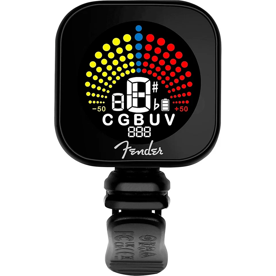 Sintonizador recargable Fender Flash 2.0 Pro negro Foto 4 de 4