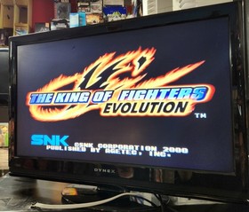 Dreamcast The King of Fighters Evolution Tested Working CIB