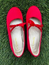 Dream Pairs girls red ballerina flats size 2