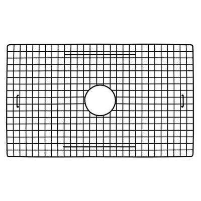 Native Trails GR2917 29''L x 17-1/2''W Steel Basin Rack - Black
