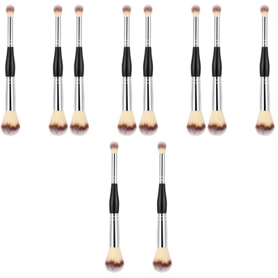  5 PCS Doppelseitiger Puderpinsel Frau Fräulein Kosmetikbürste Fundamentpinsel