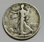 1929 S Walking Liberty Silver Half Dollar 50¢ (90% Silver)