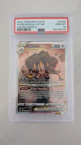 Regigigas VSTAR graded PSA 10 for sale on eBay