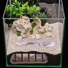 Aquarium Fish Tank Ornament Roman Hiding Cave Landscape Tree Underwater Decor