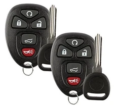 Replacement Key Fob Car Remote and Uncut Transponder Key Compatible with 