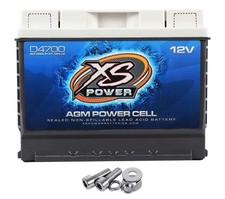 Xs Power D4700 2900 Amp 12v Group 48 Power Cell Car Audio Sealed Agm Battery Xs Power D4700 2900 Amp 12v Group 48 Power Cell Car Audio Sealed Agm Battery
