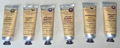 TUSCAN HILLS English Rose Honeysuckle Cherry Blossom Lavender Coconut Hand Cream