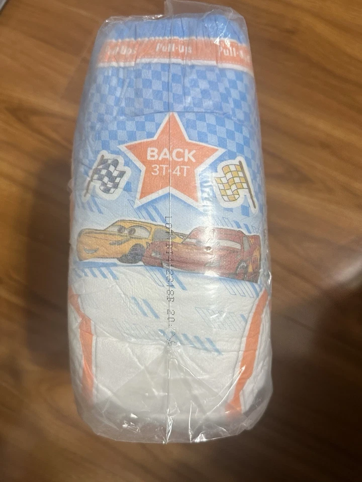 Pull-Ups 男孩汽车训练裤 尺寸 3T-4T 两包 29 每包 非常小撕裂 — 第 3/4 张图片