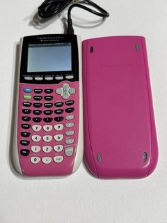Texas Instruments TI 84 Plus C Silver Edition Graphing Calculator Pink
