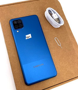 Samsung Galaxy A12 A125F 64GB Blau Dual SIM Entsperrt Garantie A Zustand Schnell..