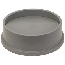 GRAINGER 4PGP7 Trash Can Top,Drop Top,Swing,Gray 4PGP7