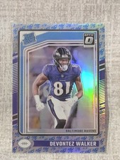 2024 Panini Donruss Optic Rated Rookie Devontez Walker #228 Rocket Emoji