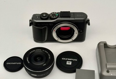 Olympus PEN E-PL10 Kamera inkl. M. ZUIKO DIGITAL ED 14-42mm f/3.5-5.6 schwarz