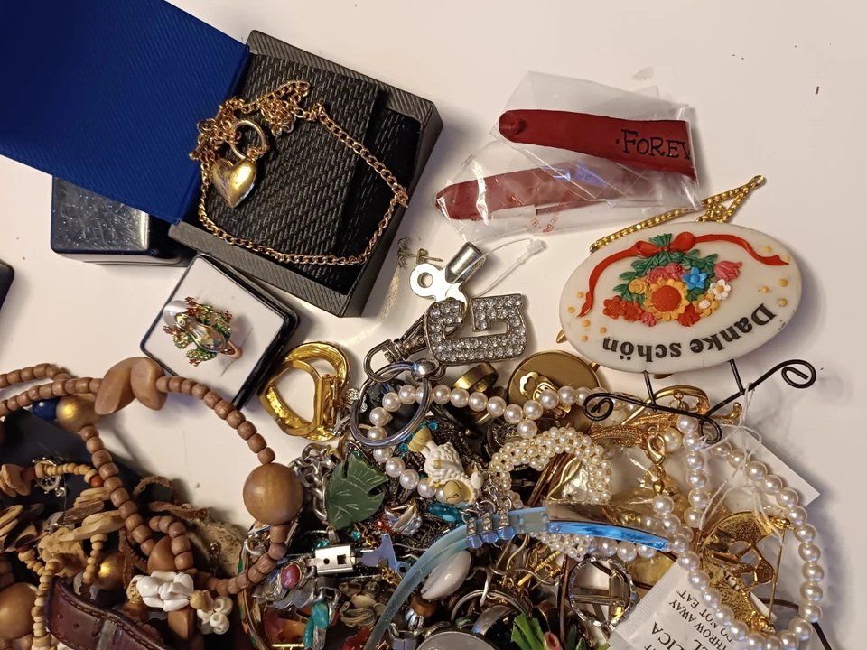 Ungeprüfter Schmuck Ca 4kg Konvolut - Bild 3 von 4