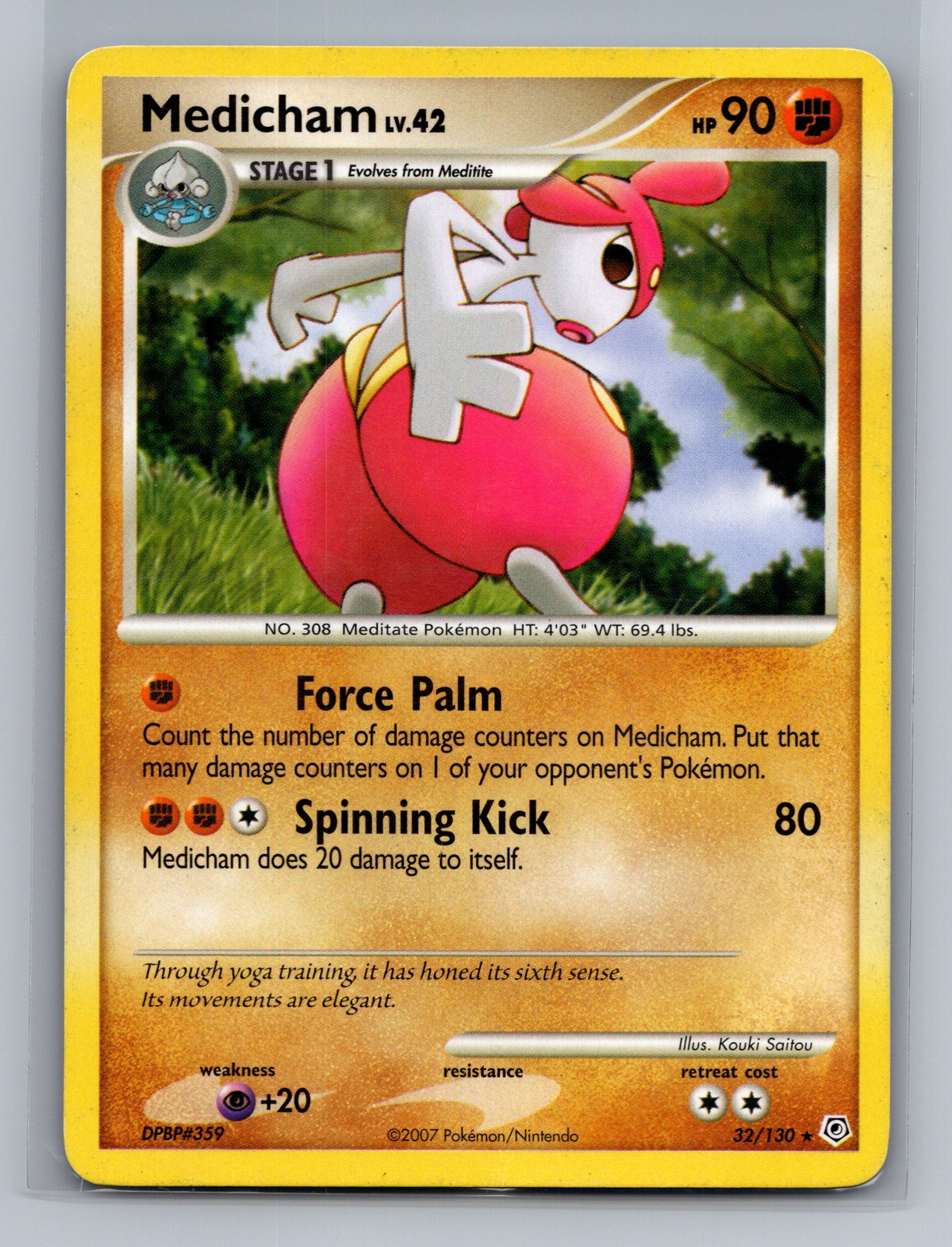 Diamond and Pearl #32/130 Medicham