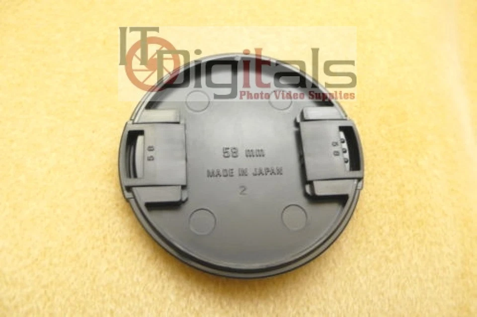 Genuine Sigma 58mm Snap-on Clip-on Front Lens Cap LC-58 Japan Origianl OEM - Image 2 of 3
