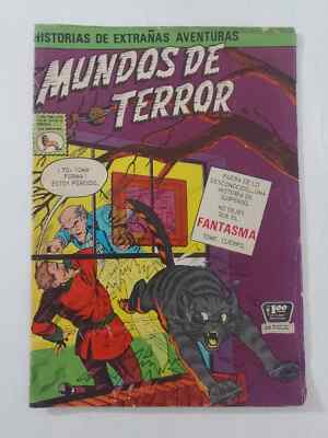 FORBIDDEN WORLDS #140 Spanischer Horror Comic ''Mundos de Terror'' #1 Mexiko 1967
