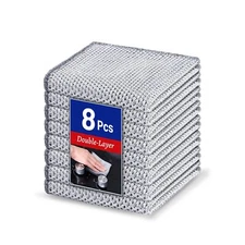 8 Pcs Wire Dishwashing Rag For Wet And Dry No Scratches And No Odor Reusable And