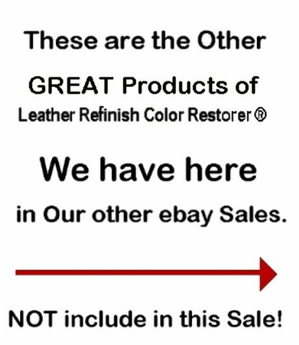Leather Refinish Color Restorer ® ~ NAVY ~ 3pc KIT ~ We are the ORIGINAL! - Picture 2 of 9