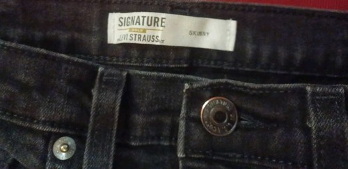 Levis Signature Gold Jeans 18 Regular Skinny Levi Strauss Boys Black - Picture 22 of 24