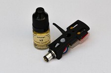 Matt Black Headshell, Stylus and V2 Oil for Toshiba SM-3750, SM-2950, SM-3150  			