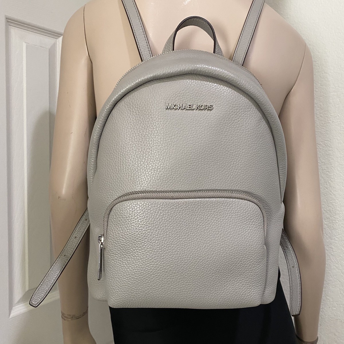 Nwot Very soft Grey Studded Michael Kors Little Backpack ? ? MICHAEL Michael Kors  main image 3