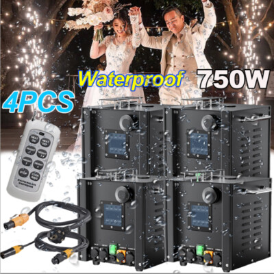 700W Outdoor Wasserdichte Sparkular Maschine DMX DJ Funkenmaschine Party Event
