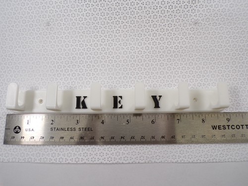 Key Chain Holder Wall Mounted 3D Printed Made in the USA Includes fasteners - Picture 6 of 17