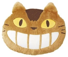 Cushion Ghibli My Neighbor Totoro H24.5 × W35cm Haunted Cat Bus Low Rebound