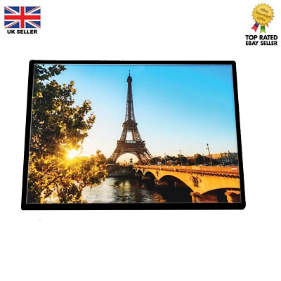 SUPERTECH A3 10mm Black Border Retail Menu Display LED Light Box Wall Mounted Frame