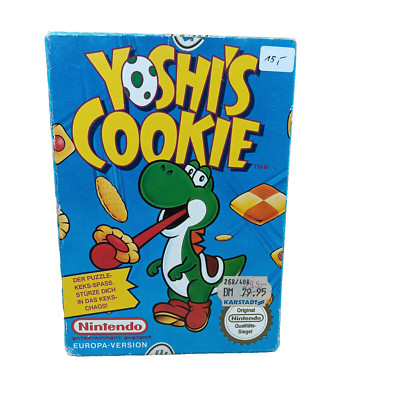Nintendo NES Yoshi´s Cookie PAL Komplett