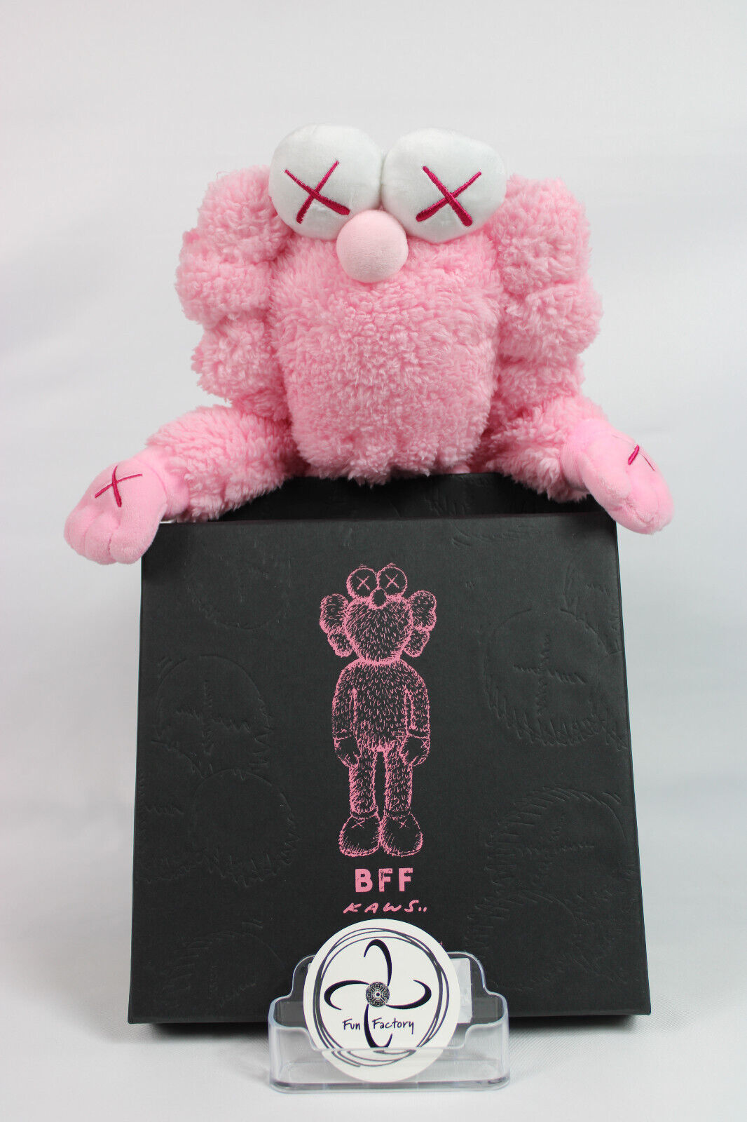 ArTToy: KAWS BFF Pink Plush · Art Toy Gama · Online Store Powered by  Storenvy