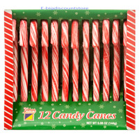 12 Or 24ct Box Natural Peppermint Candy Canes Edible Ornaments Christmas Cane 12 Or 24ct Box Natural Peppermint Candy Canes Edible Ornaments Christmas Cane