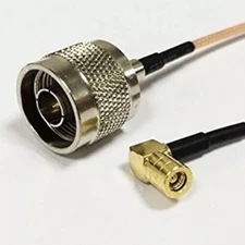 12” N type male to SMB female right angle pigtail cable RG316 for Wifi Net USA