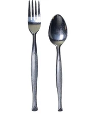 Stanley Roberts Spartan Stainless Steel Set of 1 Fork & 1 Teaspoon
