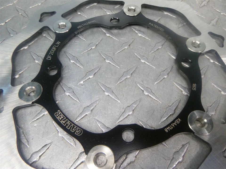 Galfer DF200FLW Front Wave Rotor 06 - 09 Kawasaki KX 250 198111 - Image 4 of 4