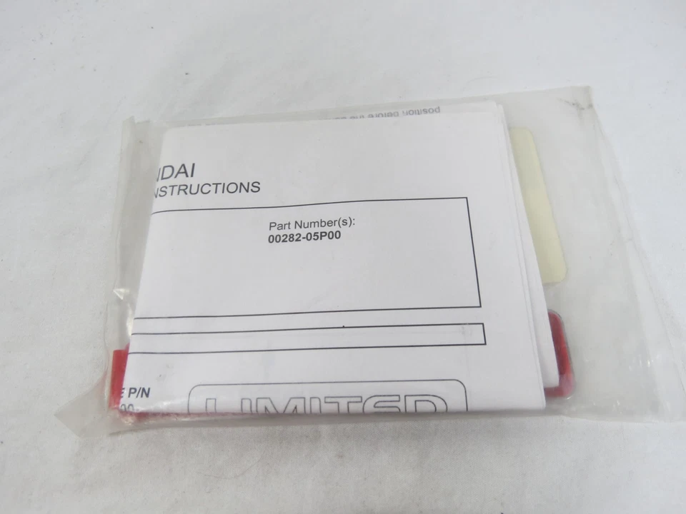 2005-2009 Hyundai Tucson Limited Emblem For Rear Liftgate Badge Logo Genuine OEM - Image 3 of 3