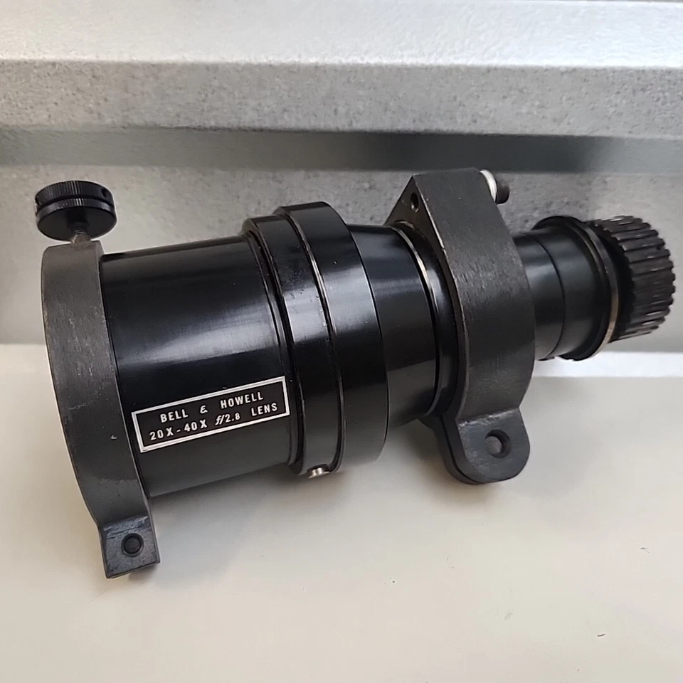 Bell & Howell 20x - 40x f/2.8 Lens for C Mount Cameras - As Is - Image 2 of 4