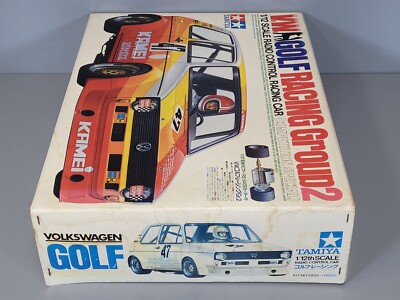 Rare Tamiya 1/12 Volkswagen VW Kamei Golf RA-1225 Group 2