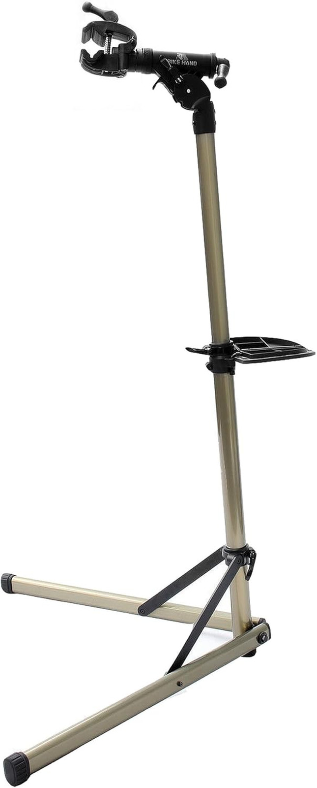Bikehand 360&deg; Adjustable Bike Repair Stand with Magnetic Tool Plate - Lightweigh