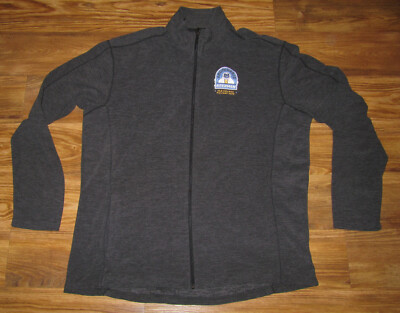Old Chicago Pizza & Taproom Abominable Beerman Track Jacket, Gray, Size 2XL, EUC