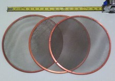 12" Scrims, lot of 3 possibly for ARRI, Mole Richardson, DeSISTI, Strand, Altman