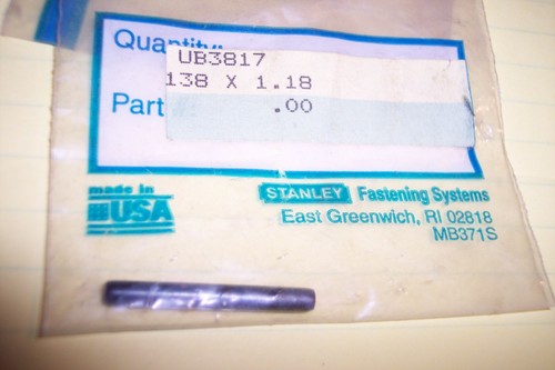 STANLEY BOSTITCH UB3817 SPRING PIN FOR 